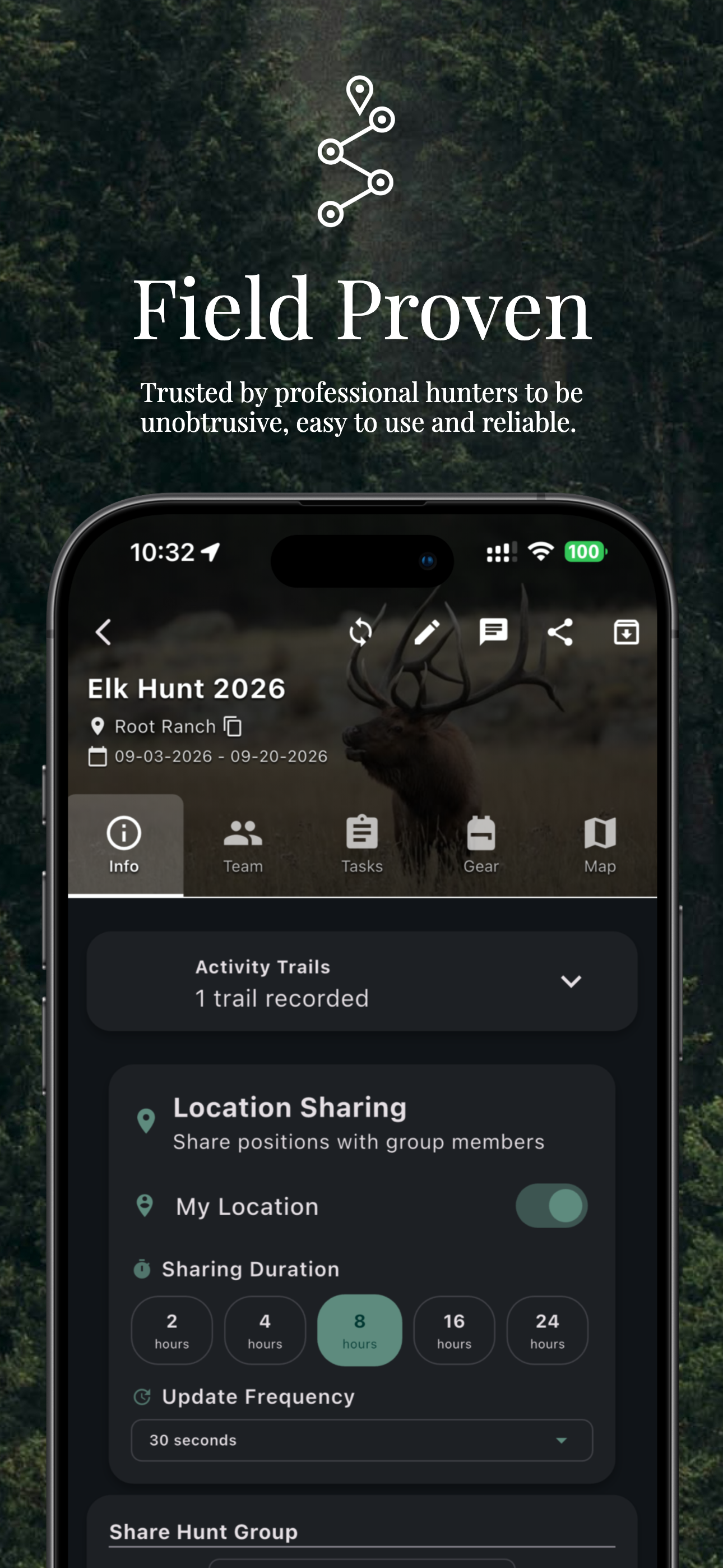 CoHunt - Field Proven hunt management