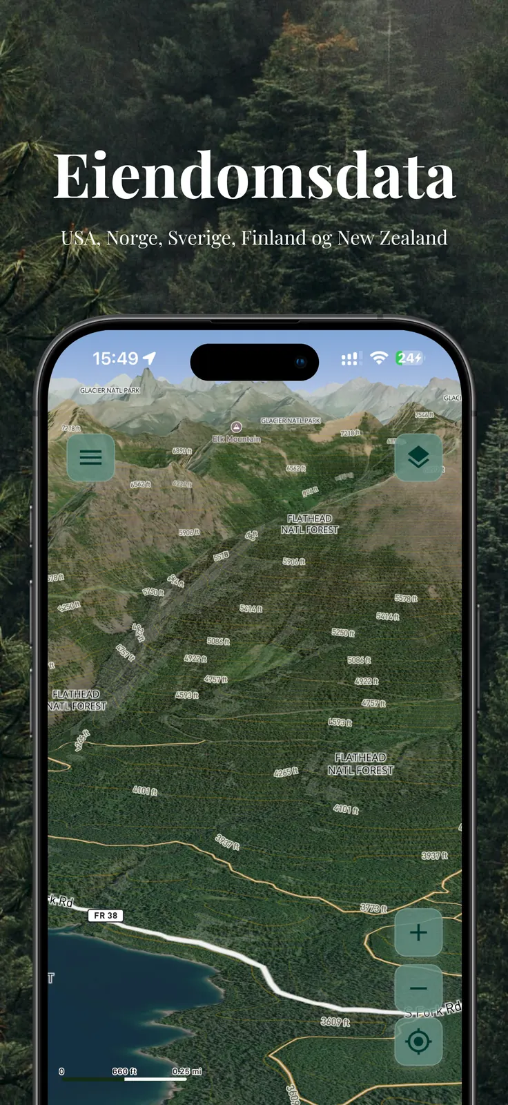 CoHunt - Eiendomsdata og eiendomsgrenser